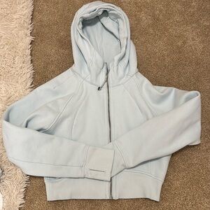 Lululemon brand, Scuba Full-Zip Cropped Hoodie